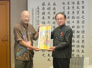 写真:表敬の様子2