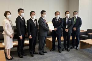 写真：要請の様子2