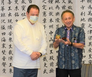 写真:表敬の様子2