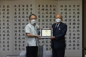 写真：表彰式の様子