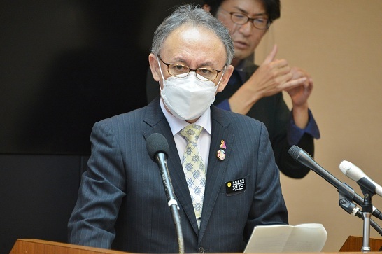 写真：会見の様子