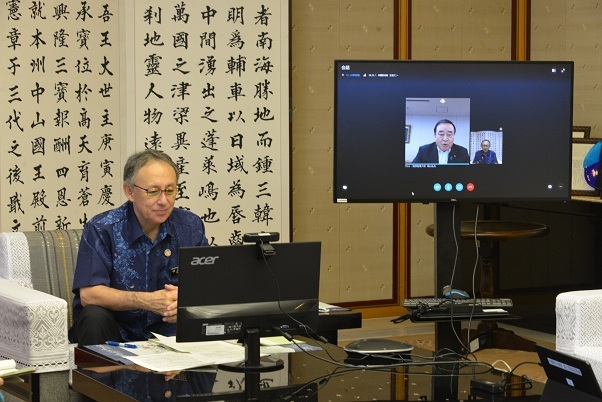 写真：オンライン会議の様子1