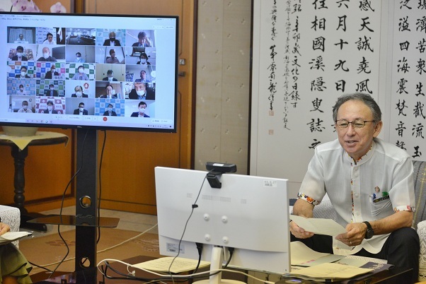 写真：会議（オンライン）の様子1