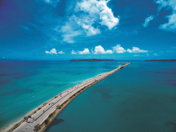 写真：海の風景