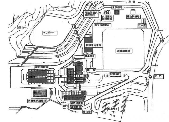 イラスト：施設配置図