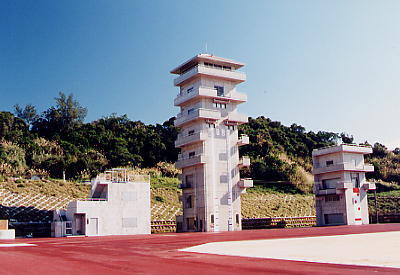 写真：屋外訓練場