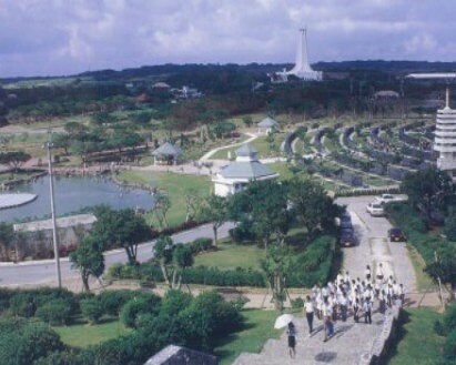 写真：修学旅行生