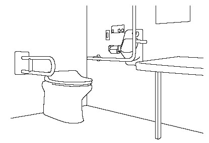 イラスト：多目的トイレ