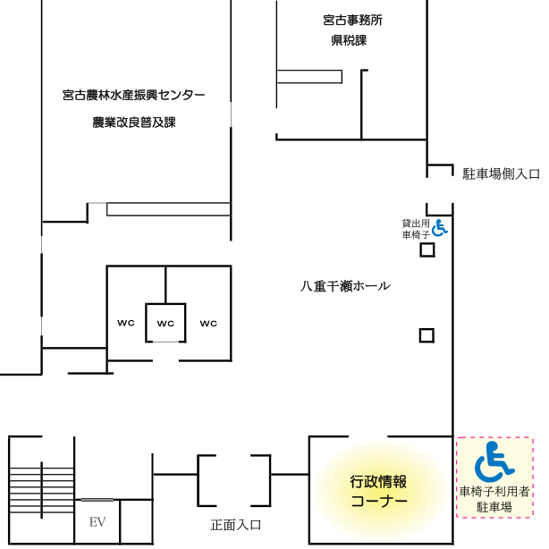 1階フロア案内図