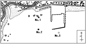 地図：漢那中港河口域1