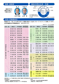 選挙区別　沖縄県議会議員一覧チラシ（裏面）