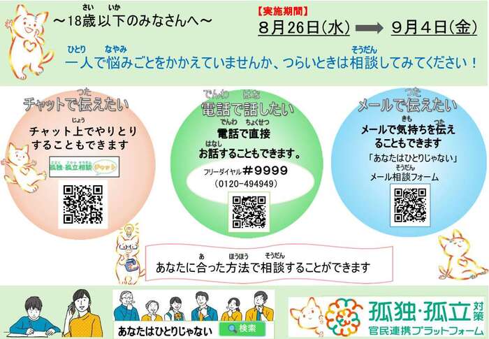 相談ダイヤル#9999