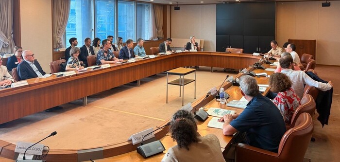 欧州連合（EU）およびEU加盟国政治参事官御一行の知事表敬（2）